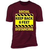 Social Distancing - NL3600 Premium Short Sleeve T-Shirt