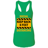 Social Distancing - NL1533 Ladies Ideal Racerback Tank