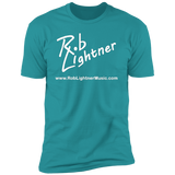 Rob Lightner White Logo NL3600 Next Level Premium Short Sleeve T-Shirt