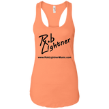 Rob Lightner Logo Icon - NL1533 Next Level Ladies Ideal Racerback Tank