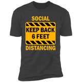 Social Distancing - NL3600 Premium Short Sleeve T-Shirt