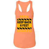 Social Distancing - NL1533 Ladies Ideal Racerback Tank