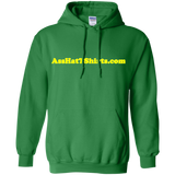 AssHatTShirts.com Yellow Logo Hoodie - G185 Gildan Pullover Hoodie 8 oz.