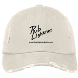 Rob Lightner Black Logo DT600 District Distressed Dad Cap