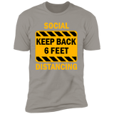 Social Distancing - NL3600 Premium Short Sleeve T-Shirt