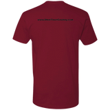 SteelTown Cowboy Black Logo - NL3600 Next Level Premium Short Sleeve T-Shirt