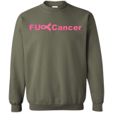 FUC< Cancer G180 Gildan Crewneck Pullover Sweatshirt  8 oz.