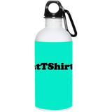 AssHatTShirts.com Black Logo 23663 20 oz. Stainless Steel Water Bottle