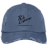 Rob Lightner Black Logo DT600 District Distressed Dad Cap
