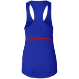 Rob Lightner Red Logo - NL1533 Next Level Ladies Ideal Racerback Tank