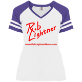 DM476 Disctrict Ladies' Game V-Neck T-Shirt