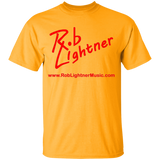 Rob Lightner Red Logo - G500B Youth 5.3 oz 100% Cotton T-Shirt