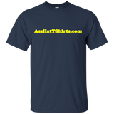 AssHatTShrits.com Kid's Yellow Logo T-Shirt - G200B Gildan Youth Ultra Cotton