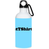 AssHatTShirts.com Black Logo 23663 20 oz. Stainless Steel Water Bottle