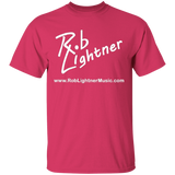 Rob Lightner White Logo - G500B Youth 5.3 oz 100% Cotton T-Shirt