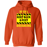 Social Distancing - G185 Pullover Hoodie 8 oz.