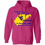 F*CKING FOLLOW the GUIDELINES WV Strong - G185 Pullover Hoodie 8 oz.