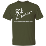 Rob Lightner White Logo G500 Gildan 5.3 oz. T-Shirt