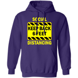 Social Distancing - G185 Pullover Hoodie 8 oz.