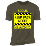 Social Distancing - NL3600 Premium Short Sleeve T-Shirt