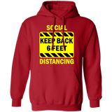 Social Distancing - G185 Pullover Hoodie 8 oz.