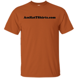 AssHatTShirts.com Kid's Black Logo T-Shirt - G200B Gildan Youth Ultra Cotton