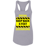 Social Distancing - NL1533 Ladies Ideal Racerback Tank