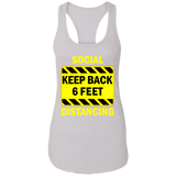 Social Distancing - NL1533 Ladies Ideal Racerback Tank