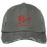Rob Lightner Red Logo DT600 District Distressed Dad Cap