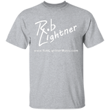 Rob Lightner White Logo - G500B Youth 5.3 oz 100% Cotton T-Shirt