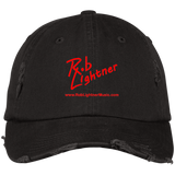Rob Lightner Red Logo DT600 District Distressed Dad Cap