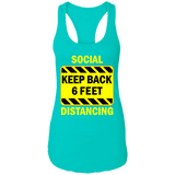 Social Distancing - NL1533 Ladies Ideal Racerback Tank