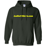 AssHatTShirts.com Yellow Logo Hoodie - G185 Gildan Pullover Hoodie 8 oz.