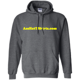 AssHatTShirts.com Yellow Logo Hoodie - G185 Gildan Pullover Hoodie 8 oz.