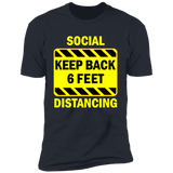 Social Distancing - NL3600 Premium Short Sleeve T-Shirt