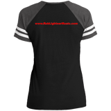 DM476 Disctrict Ladies' Game V-Neck T-Shirt