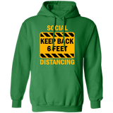 Social Distancing - G185 Pullover Hoodie 8 oz.