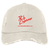 Rob Lightner Red Logo DT600 District Distressed Dad Cap