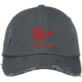 Rob Lightner Red Logo DT600 District Distressed Dad Cap