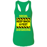 Social Distancing - NL1533 Ladies Ideal Racerback Tank