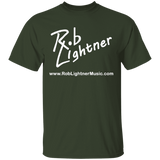 Rob Lightner White Logo - G500B Youth 5.3 oz 100% Cotton T-Shirt