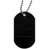Rob Lightner Black Logo UN4004 Silver Dog Tag
