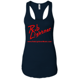 Rob Lightner Red Logo - NL1533 Next Level Ladies Ideal Racerback Tank