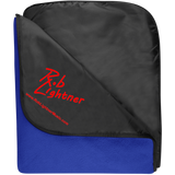 Rob Lightner Red Logo TB850 Port Authority Fleece & Poly Travel Blanket