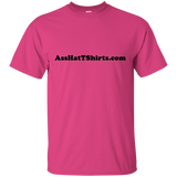 AssHatTShirts.com Black Logo - G200 Gildan Ultra Cotton T-Shirt
