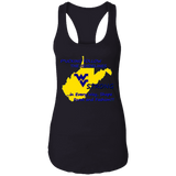 F*CKING FOLLOW the GUIDELINES WV Strong - NL1533 Ladies Ideal Racerback Tank