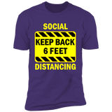 Social Distancing - NL3600 Premium Short Sleeve T-Shirt