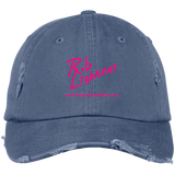 Rob Lightner Pink Logo DT600 District Distressed Dad Cap