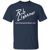 Rob Lightner White Logo - G500B Youth 5.3 oz 100% Cotton T-Shirt