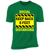 Social Distancing - NL3600 Premium Short Sleeve T-Shirt